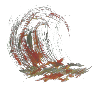 Acryl auf Papier, ohne Titel